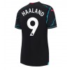 Damen Fußballbekleidung Manchester City Erling Haaland #9 3rd Trikot 2023-24 Kurzarm